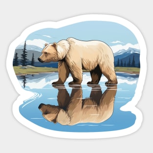 Bear Grazer Sticker